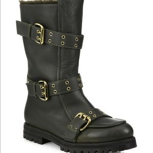 Jimmy Choo - Deryn Shearling Lined Winter Boots